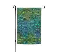 Questa bandiera da giardino con stampa in pelle di coccodrillo è il benvenuto ospiti a casa tua con unica. Perfetta per qualsiasi terrazza, patio, portico anteriore o veranda e fai affascinanti