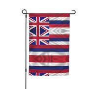 Questa bandiera delle Hawaii con stampa americana da giardino è il benvenuto ospiti a casa tua con unica. Perfetta per qualsiasi terrazza, patio, portico anteriore o veranda e fare affascinanti