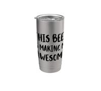 Questa birra mi sta rendendo fantastica una bella bevanda fredda Bicchiere termico in acciaio inox doppia parete