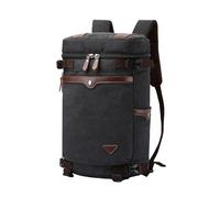 Questa borsa da viaggio multifunzionale è dotata di uno scomparto principale di grande capacità, scomparti multipli e una tracolla regolabile per viaggiare comodamente (Nero)