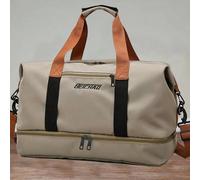 Questa borsa da viaggio per uomo può essere utilizzata come valigia leggera, comoda per i viaggi di lavoro. Ha una grande capacità e uno scomparto per le scarpe, rendendo facile riporre gli oggetti. Q