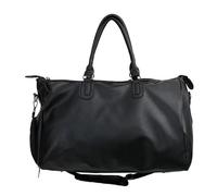 Questa borsa fitness di grande capacità è realizzata in materiale PU e può essere portata diagonalmente, a mano o su una spalla. È adatta per brevi viaggi di lavoro e viaggi, nero, Medium, Singola