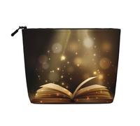 Questa borsa per cosmetici stampata a singolo strato sotto la luce presenta un design categorizzato per riporre i tuoi strumenti di scrittura, forniture artistiche e piccoli oggetti quotidiani