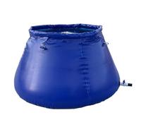 Questa Borsa per l'acqua di Emergenza con Rubinetto, Serbatoio Pieghevole da 10 Litri per la Raccolta dell'Acqua piovana per Campeggio all'aperto, Contenitore Portatile per l'acqua