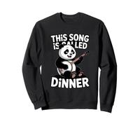 Questa Canzone Si Chiama Dinner Panda Lover Felpa