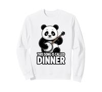 Questa Canzone Si Chiama Dinner Panda Lover Felpa