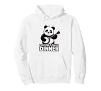 Questa Canzone Si Chiama Dinner Panda Lover Felpa con Cappuccio