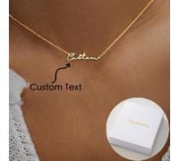 Questa collana minimalista a forma di cuore con lettera inglese scritta a mano ha un design unico con uno stile vintage classico, adatta per occasioni quotidiane, banchetti, feste, matrimoni, così com