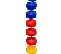 Questa Corda divisoria a Spirale per Piscine, Adatta Sia per Piscine Interne Che Esterne, è Un Efficace divisori di corsia per separare Le Aree Pericolose, Resistente e Facile da installare.