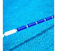 Questa Corda Galleggiante di Sicurezza per la separazione delle Piscine - Kit di Boe Blu e Bianche per Piscine interrate, 80 m (263 Piedi), Perfetta per la Sicurezza in acque Profonde e Spia