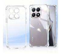 Questa custodia trasparente per telefono presenta una funzione di assorbimento degli urti con protezione a cuscino d'aria integrata, adatta per molteplici modelli come Hot 60 Pro+, 15T 5G, 15T Pro 5G,