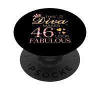Questa diva rende il 46° compleanno della regina B-day del 46° compleanno PopSockets PopGrip Adesivo
