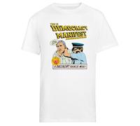 Questa È La Democrazia Manifesta T-Shirt A Maniche Corte Da Uomo White Tee Da Uomo Male White Tee Men Short Sleeve T-Shirt