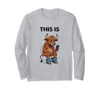 Questa è la Grafica letterale del Gioco di Parole del Toro Maglia a Manica