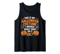Questa è la mia Camicia da Costume di Halloween, Ci Lavoro Davvero Canotta