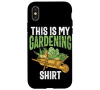 Questa è la mia camicia da giardinaggio Amante del giardino Piante da giardinaggio Custodia per iPhone X/XS