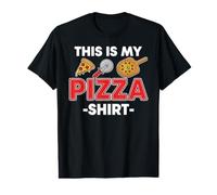 Questa è la mia Camicia da Pizza Maglietta con Stampa Grafica Economica