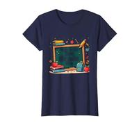 Questa è la mia Era di Terza elementare: Stravagante Avventura Scolastica Maglietta, Donna, Navy, L
