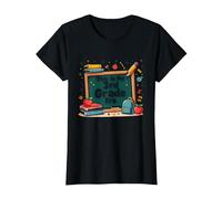 Questa è la mia Era di Terza elementare: Stravagante Avventura Scolastica Maglietta, Donna, Nero, XS