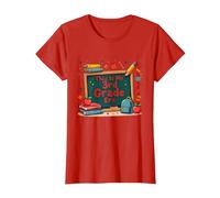 Questa è la mia Era di Terza elementare: Stravagante Avventura Scolastica Maglietta, Donna, Rosso, 3XL