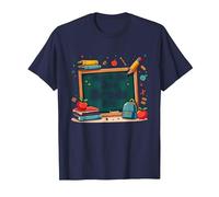 Questa è la mia Era di Terza elementare: Stravagante Avventura Scolastica Maglietta, Uomo, Navy, S