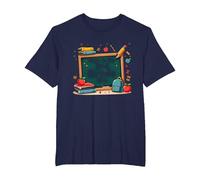 Questa è la mia Era di Terza elementare: Stravagante Avventura Scolastica Maglietta, Uomo Taglie Grandi, Navy, 5X Tall