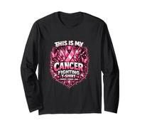 Questa è la mia Lotta Contro Il Cancro in Rosa Maglia a Manica