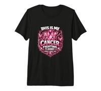 Questa è la mia Lotta Contro Il Cancro in Rosa Maglietta Premium