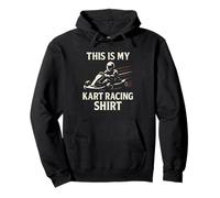 Questa è la mia Maglietta da Corsa Kart Funny Go Kart Racer Karting Felpa con Cappuccio