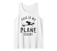 Questa è la mia Maglietta Funny Pilot Airplane Travel Canotta