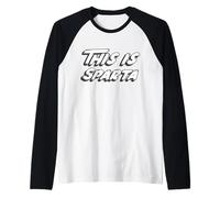 Questa è Sparta | Grecia Greek War Movie Maglia con Maniche Raglan
