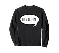 Questa è Una Bella Bolla di Testo Meme Grazie Meme Gamer Va Bene Felpa