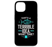 Questa è una pessima idea a che ora pescatore amante della pesca Custodia per iPhone 13