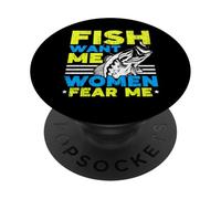 Questa è una pessima idea a che ora pescatore amante della pesca PopSockets PopGrip Adesivo