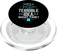 Questa è una pessima idea a che ora pescatore amante della pesca PopSockets PopGrip per MagSafe