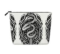 Questa è una pochette per il trucco effetto lino a strato singolo con cerniera che garantisce le tue esigenze quotidiane o di viaggio.