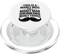 Questa È Una Tazza Virile Per Un Uomo Virile Cacciatori Di PopSockets PopGrip per MagSafe
