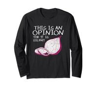 Questa è un'opinione Il Pi è Silenzioso Matematica Divertente Maglia a Manica
