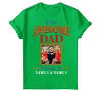 Questa fantastica maglietta compleanno festa del papà appartiene a una...