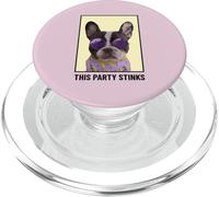 Questa festa puzza (divertente grafica a forma di cane) PopSockets PopGrip per MagSafe