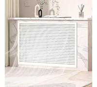Questa griglia di Ventilazione Decorativa in Metallo è Ideale per armadi, bagni e cucine, e Funge Anche da Piastra di Ventilazione per casa e Ufficio.
