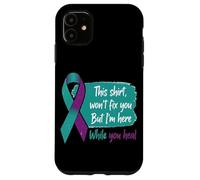Questa maglietta non ti guarirà, ma io sarò qui con te mentr Custodia per iPhone 11