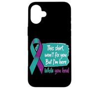 Questa maglietta non ti guarirà, ma io sarò qui con te mentr Custodia per iPhone 16 Plus