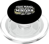 Questa mamma viene fornita con un minivan calcio pratica Carpooling Mom PopSockets PopGrip per MagSafe
