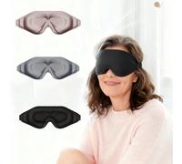 Questa maschera per gli occhi 3D è perfetta per dormire, viaggiare di notte e fare un pisolino. Blocca efficacemente la luce, rendendola una scelta ideale per la camera da letto, i viaggi, l'ufficio,