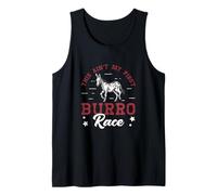 Questa non è la mia prima corsa di burro per gli appassionati di asini Canotta