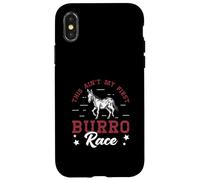 Questa non è la mia prima corsa di burro per gli appassionati di asini Custodia per iPhone X/XS