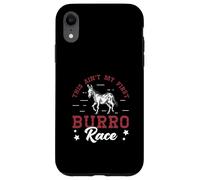 Questa non è la mia prima corsa di burro per gli appassionati di asini Custodia per iPhone XR