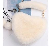 Questa nuova borsa a forma di cuore imbottita e spessa per bambini è una carina borsa a tracolla/a tracolla in stile coreano, molto adatta per ragazze, bambini e studenti. È il regalo perfetto per San