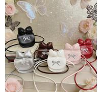 Questa nuova borsa a tracolla mini da 1 pezzo presenta un fiocco decorativo, un design casual e semplice ma elegante, una chiusura a patta e una tracolla non regolabile. Perfetta per le uscite quotidi